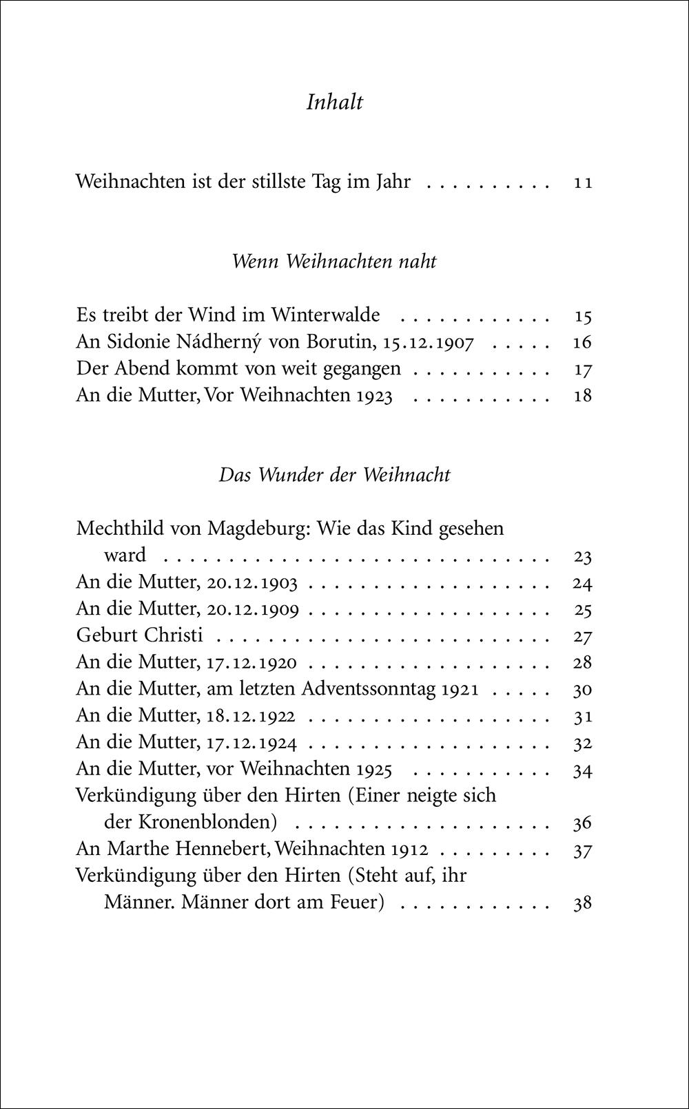 Bild: 9783458361756 | Wenn Weihnachten naht | Rainer Maria Rilke | Taschenbuch | 116 S.