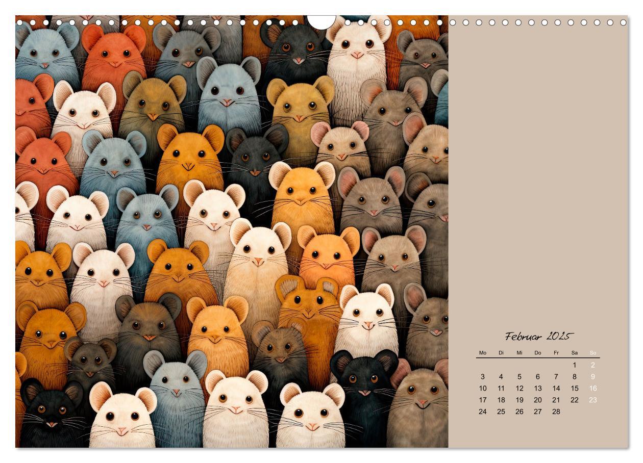 Bild: 9783383843747 | Tierisches Gewimmel (Wandkalender 2025 DIN A3 quer), CALVENDO...