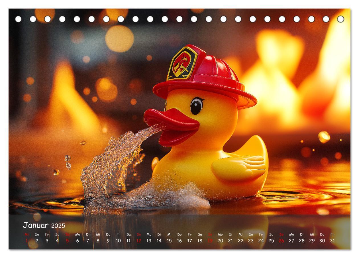 Bild: 9783457206980 | Badeenten Kalender - Quietscheenten in der Berufswelt...