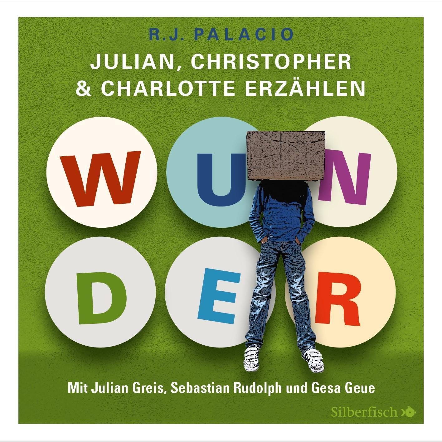 Cover: 9783867427937 | Wunder. Julian, Christopher und Charlotte erzählen | 3 CDs | Palacio