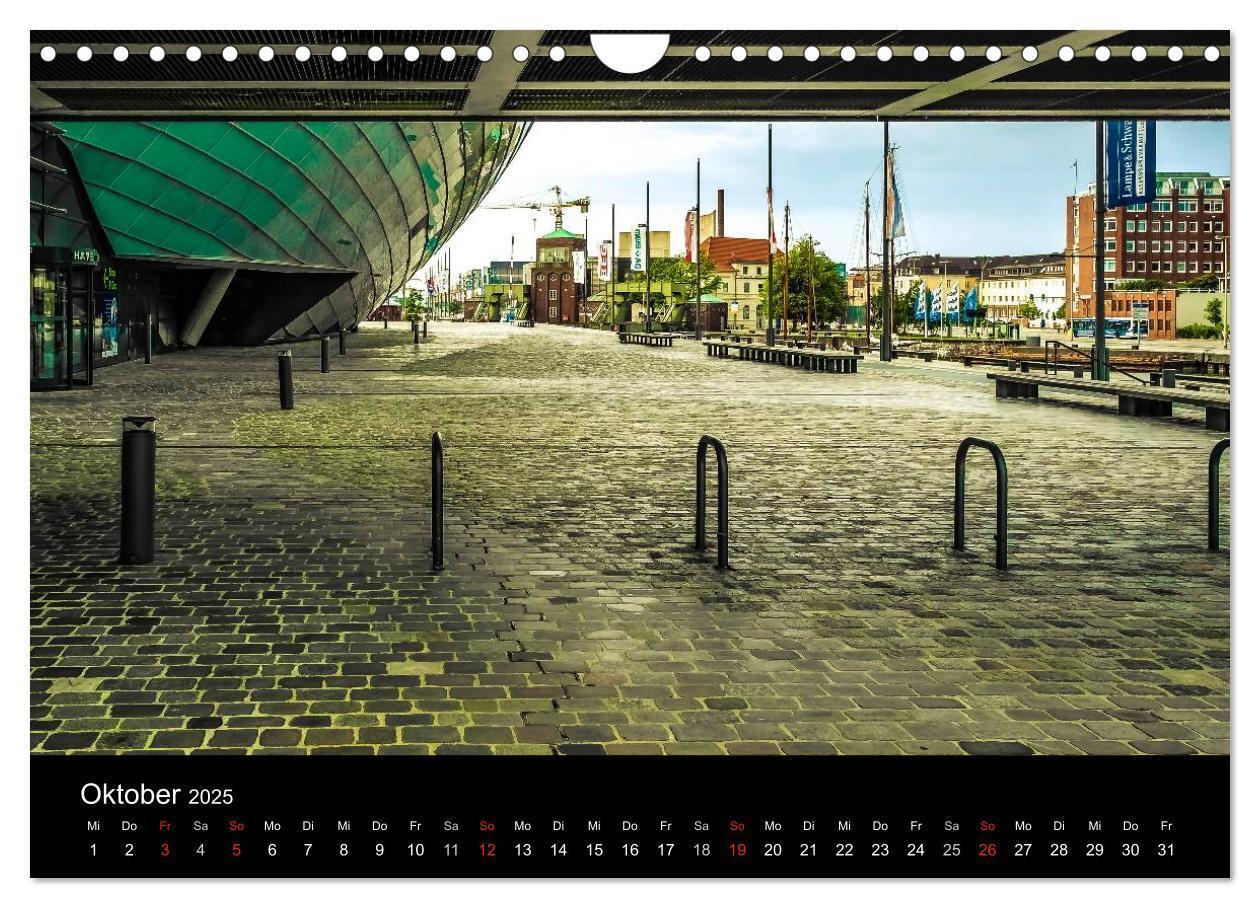 Bild: 9783435675166 | Bremerhaven - Blickpunkte (Wandkalender 2025 DIN A4 quer), CALVENDO...