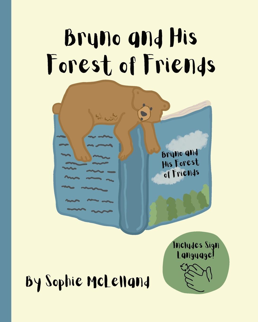 Cover: 9781739540401 | Bruno and His Forest of Friends | A Signed Story | Sophie McLelland