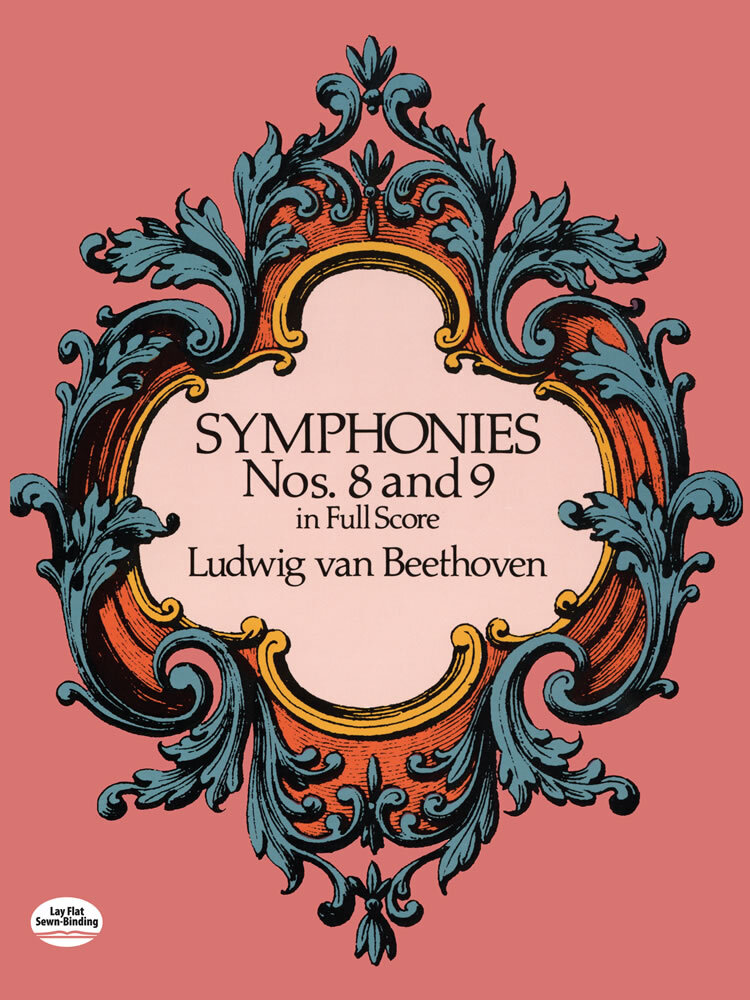 Cover: 800759260355 | Symphonies Nos. 8 And 9 | Dover Full Scores | Dover Publications