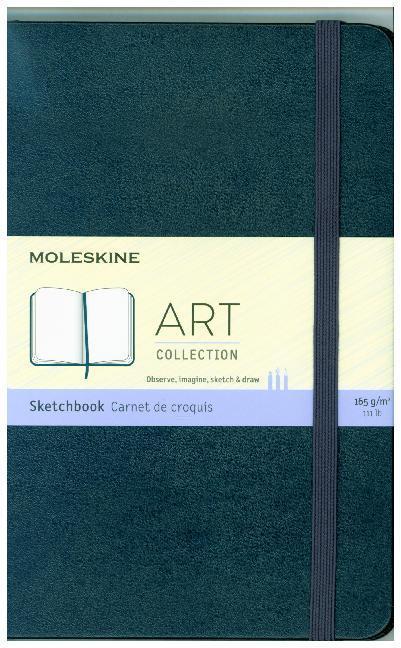 Cover: 8053853603104 | Moleskine Skizzenbuch Medium, 165G-Papier, Hard Cover, Saphir | Buch