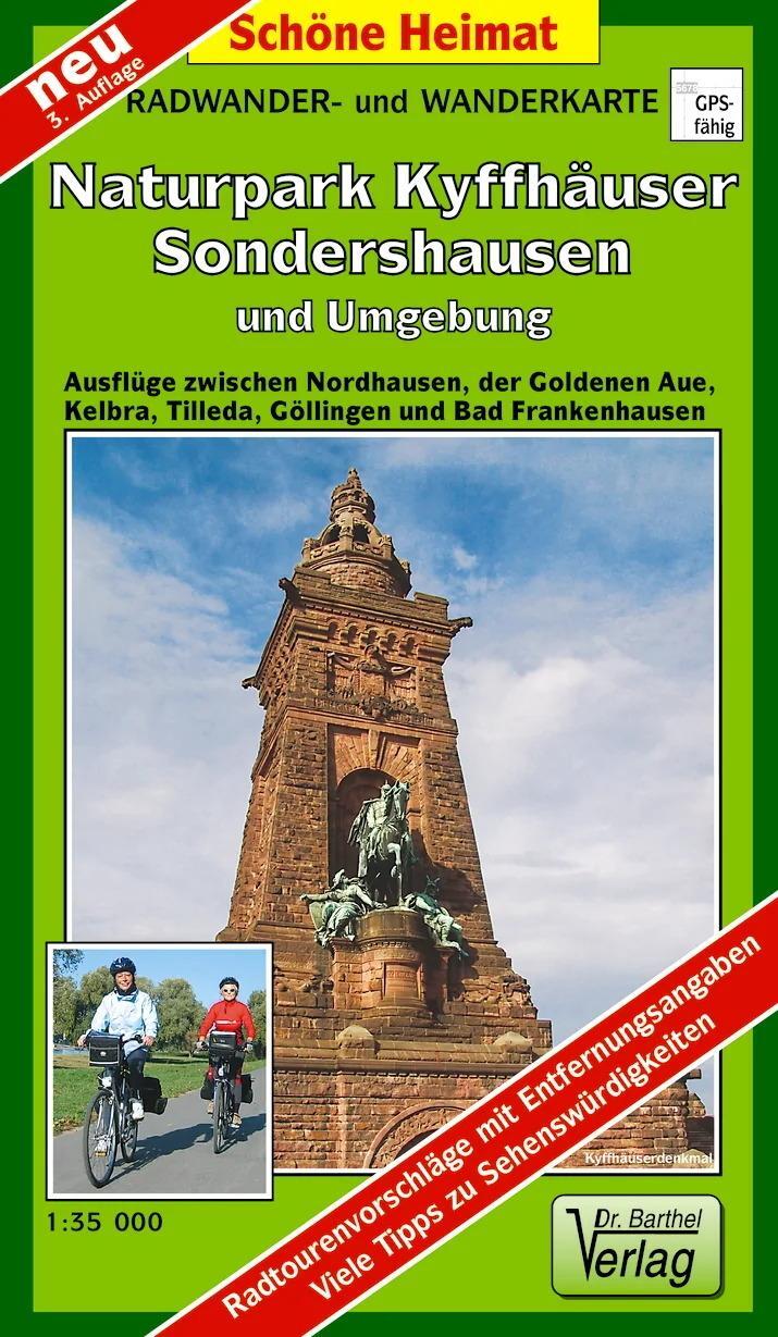 Cover: 9783895911088 | Naturpark Kyffhäuser, Sondershausen und Umgebung 1 : 35 000....