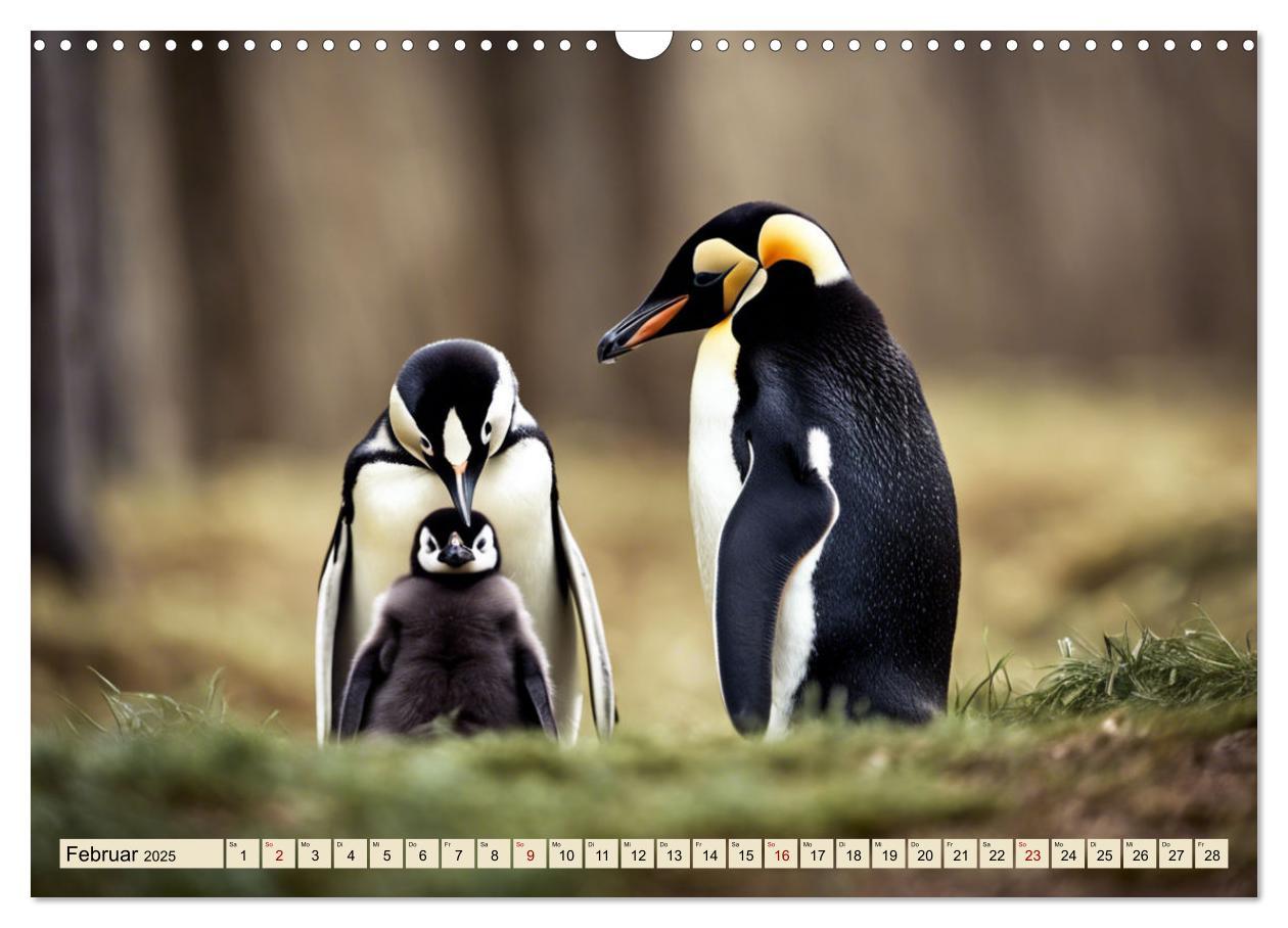 Bild: 9783383822810 | Kaiserpinguine - bezaubernde Frackträger (Wandkalender 2025 DIN A3...