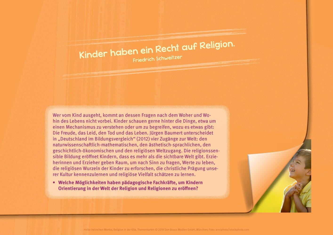 Bild: 4260179515750 | Religion in der Kita | Heike Helmchen-Menke | Bundle | 1 Box | Deutsch