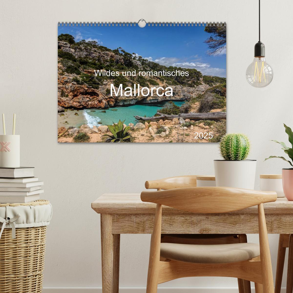 Bild: 9783435609338 | Wildes und romantisches Mallorca (Wandkalender 2025 DIN A3 quer),...