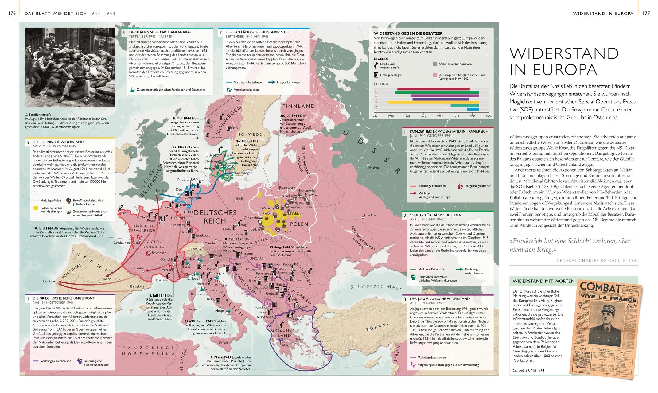 Bild: 9783831040247 | Der Zweite Weltkrieg in Karten | Simon Adams (u. a.) | Buch | 288 S.