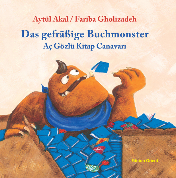 Cover: 9783922825746 | Das gefräßige Buchmonster (Türkisch-Deutsch) | Türk.-Dtsch. | Akal