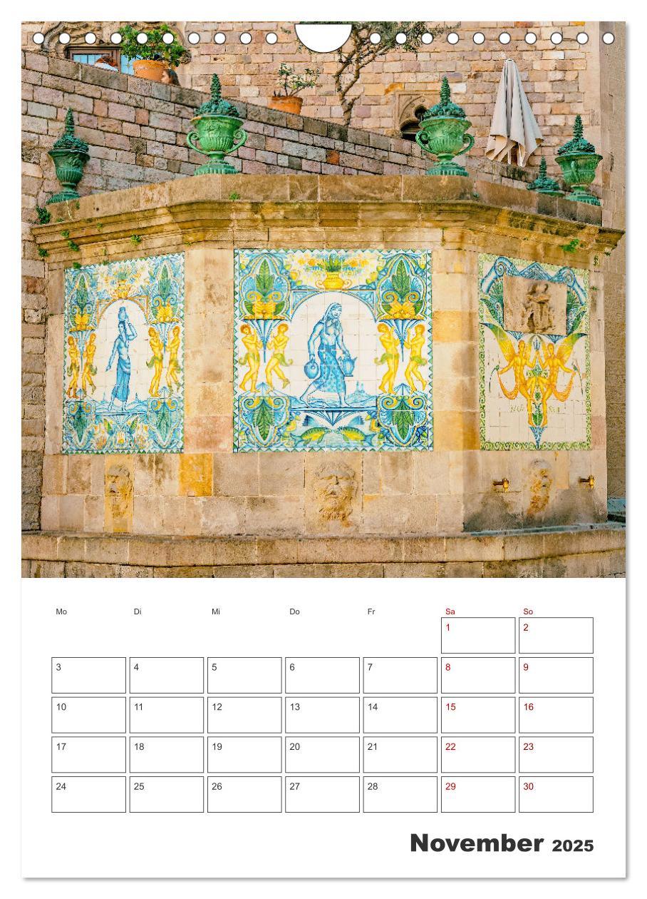 Bild: 9783435899883 | Barcelona - Urlaubsplaner (Wandkalender 2025 DIN A4 hoch), CALVENDO...