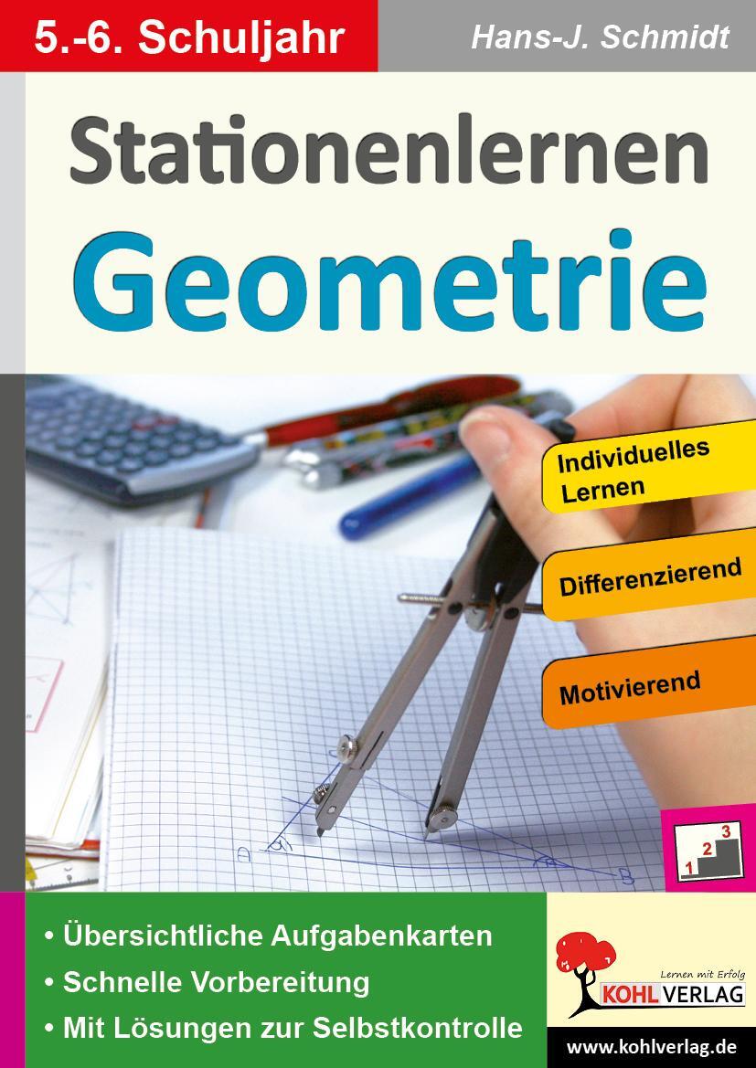 Cover: 9783956865718 | Stationenlernen Geometrie / Klasse 5-6 | Hans. -J. Schmidt | Buch