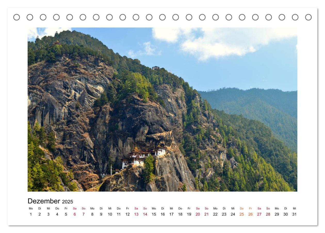 Bild: 9783435126620 | Bhutan ¿ Berge, Buddhismus &amp; Bruttonationalglück (Tischkalender...