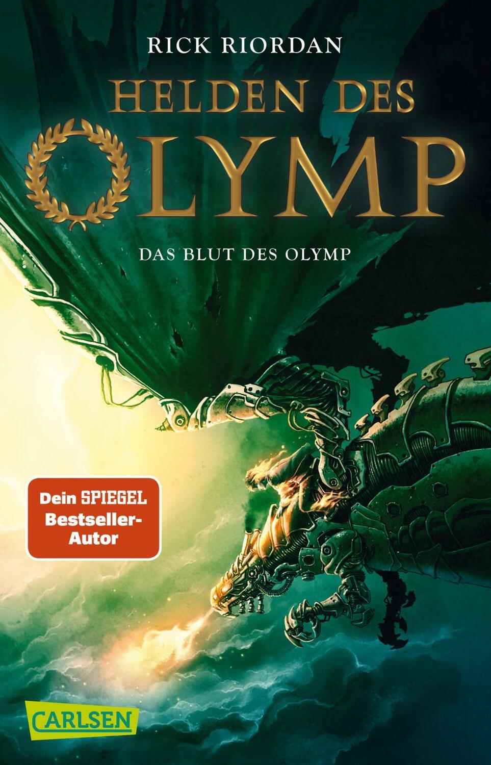 Cover: 9783551316677 | Helden des Olymp 5: Das Blut des Olymp | Rick Riordan | Taschenbuch