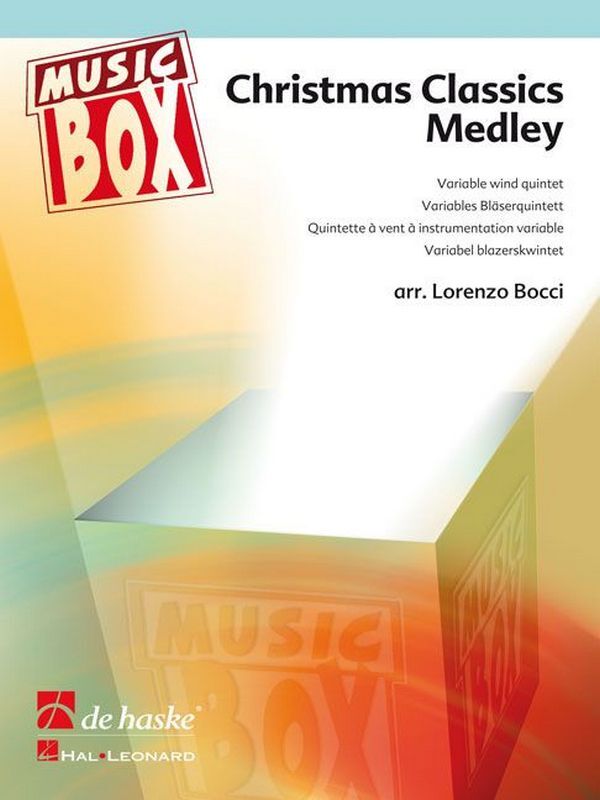 Cover: 9789043131612 | Christmas Classics Medley | Variable wind quintet | Music Box | 2006