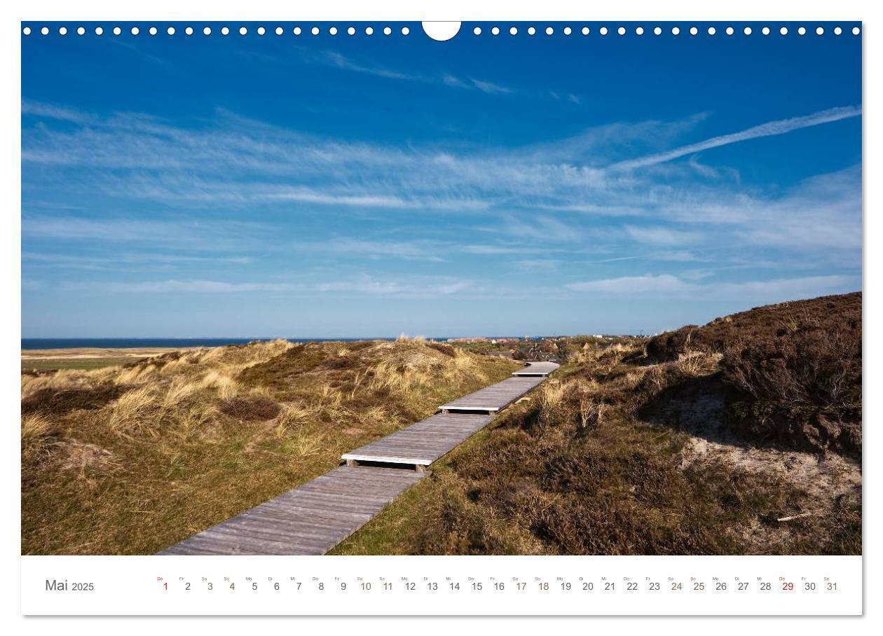 Bild: 9783435731657 | Stege &amp; Wege auf Sylt (Wandkalender 2025 DIN A3 quer), CALVENDO...