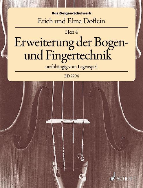 Cover: 9790001036436 | Das Geigen-Schulwerk | Erich Doflein (u. a.) | Broschüre | Deutsch