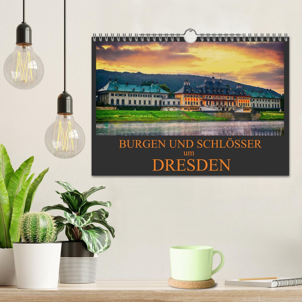 Bild: 9783435694006 | Burgen und Schlösser um Dresden (Wandkalender 2025 DIN A4 quer),...