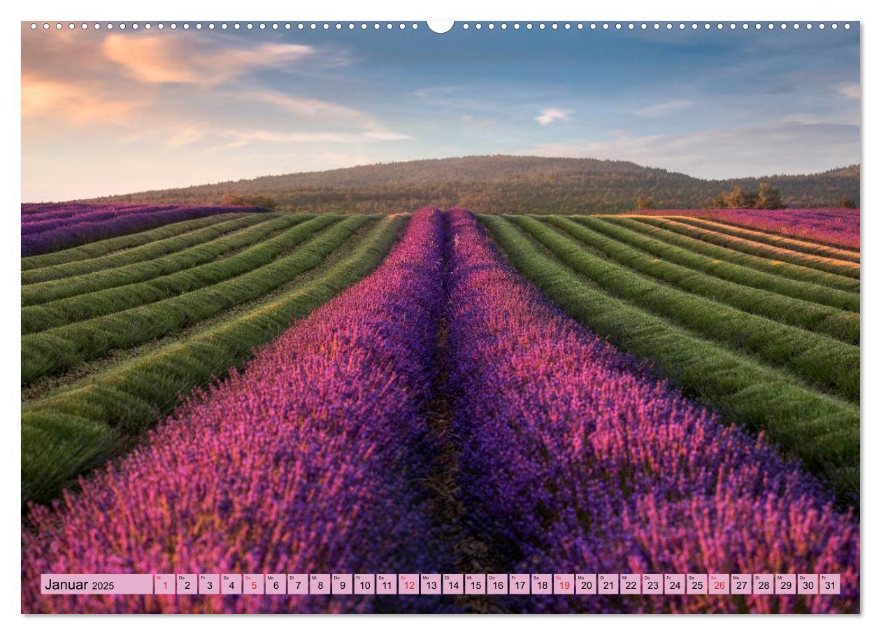 Bild: 9783435304028 | Provence, Lavendelzeit in Südfrankreich (Wandkalender 2025 DIN A2...