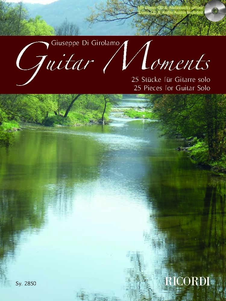 Cover: 9790204228508 | Guitar Moments | Giuseppe Di Girolamo | Buch + CD + Online-Audio