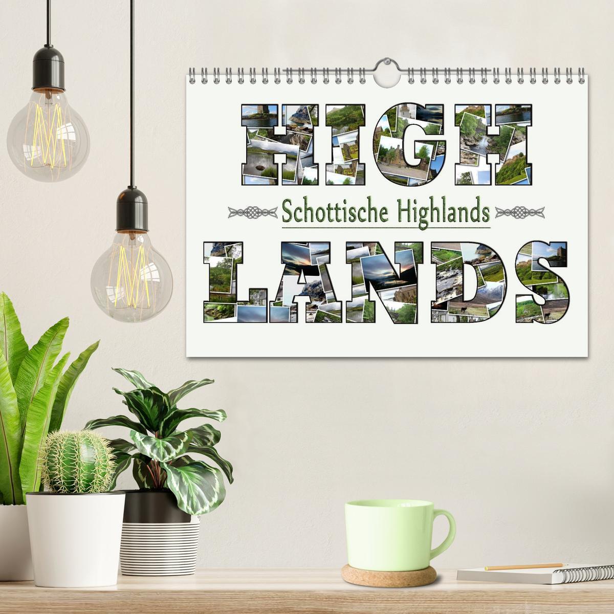 Bild: 9783435728534 | Schottische Highlands (Wandkalender 2025 DIN A4 quer), CALVENDO...