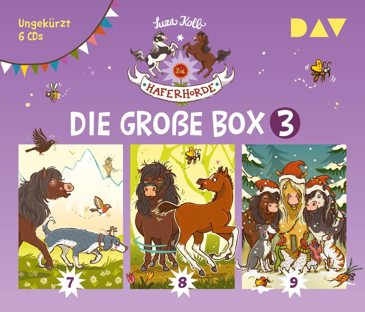 Cover: 9783742425904 | Die Haferhorde - Die große Box 3 (Teil 7-9) | Suza Kolb | Audio-CD