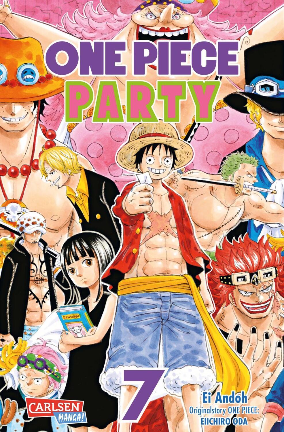 Cover: 9783551718495 | One Piece Party 7 | Erfrischende Piratenabenteuer im Chibi-Format