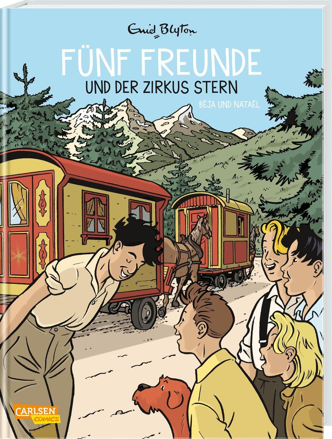 Cover: 9783551022790 | Fünf Freunde 6: Fünf Freunde und der Zirkus Stern | Blyton (u. a.)
