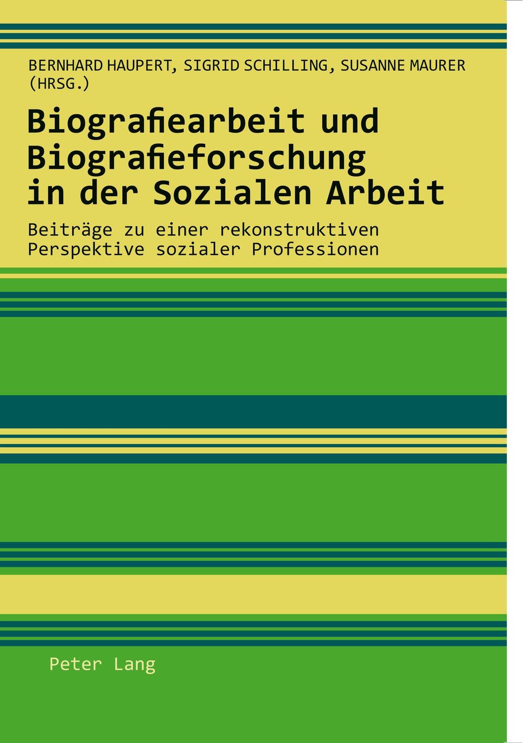 Cover: 9783034304061 | Biografiearbeit und Biografieforschung in der Sozialen Arbeit | Buch