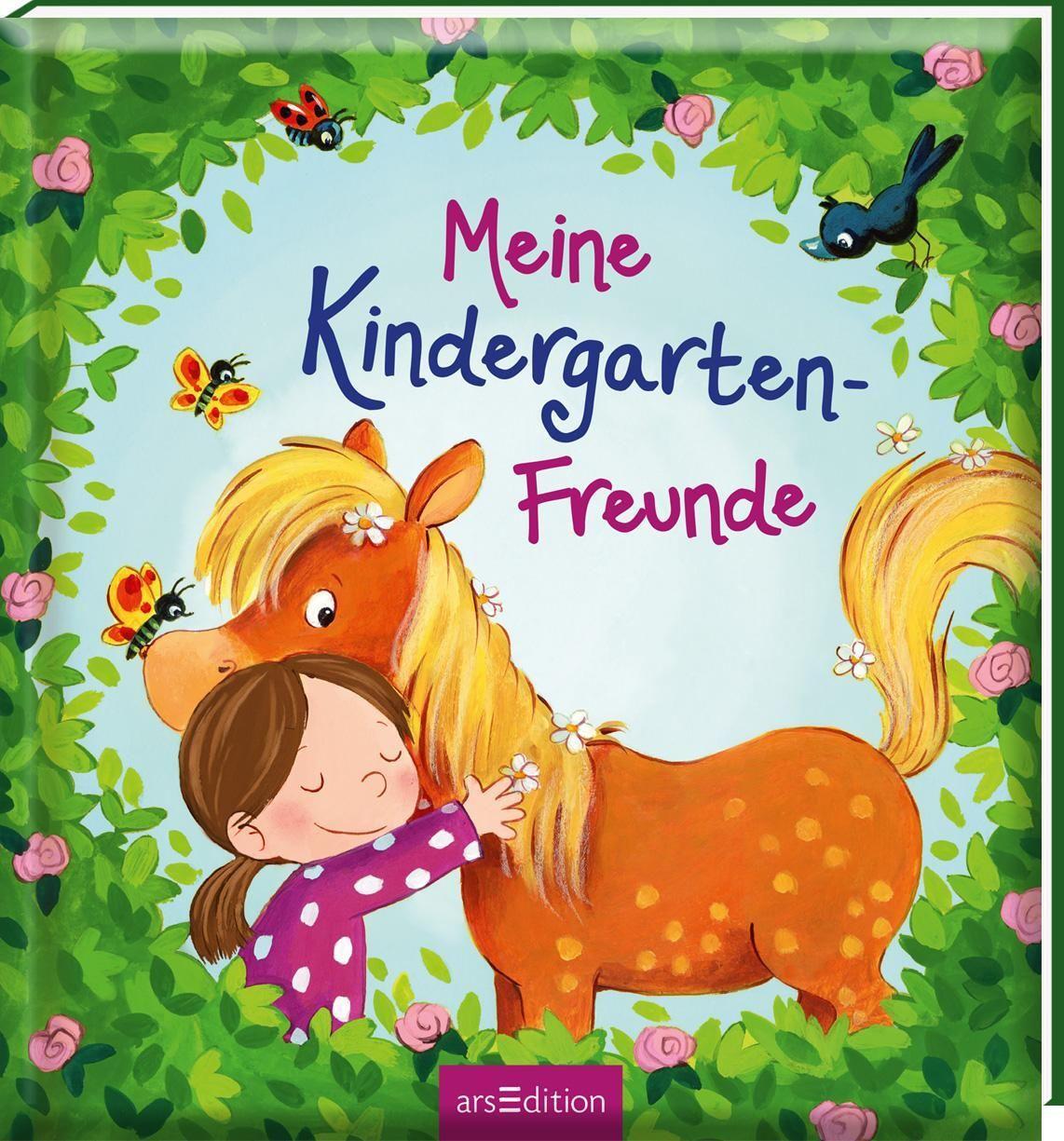 Cover: 4014489122074 | Meine Kindergarten-Freunde (Pferde) | Buch | Hardcover wattiert | 2020