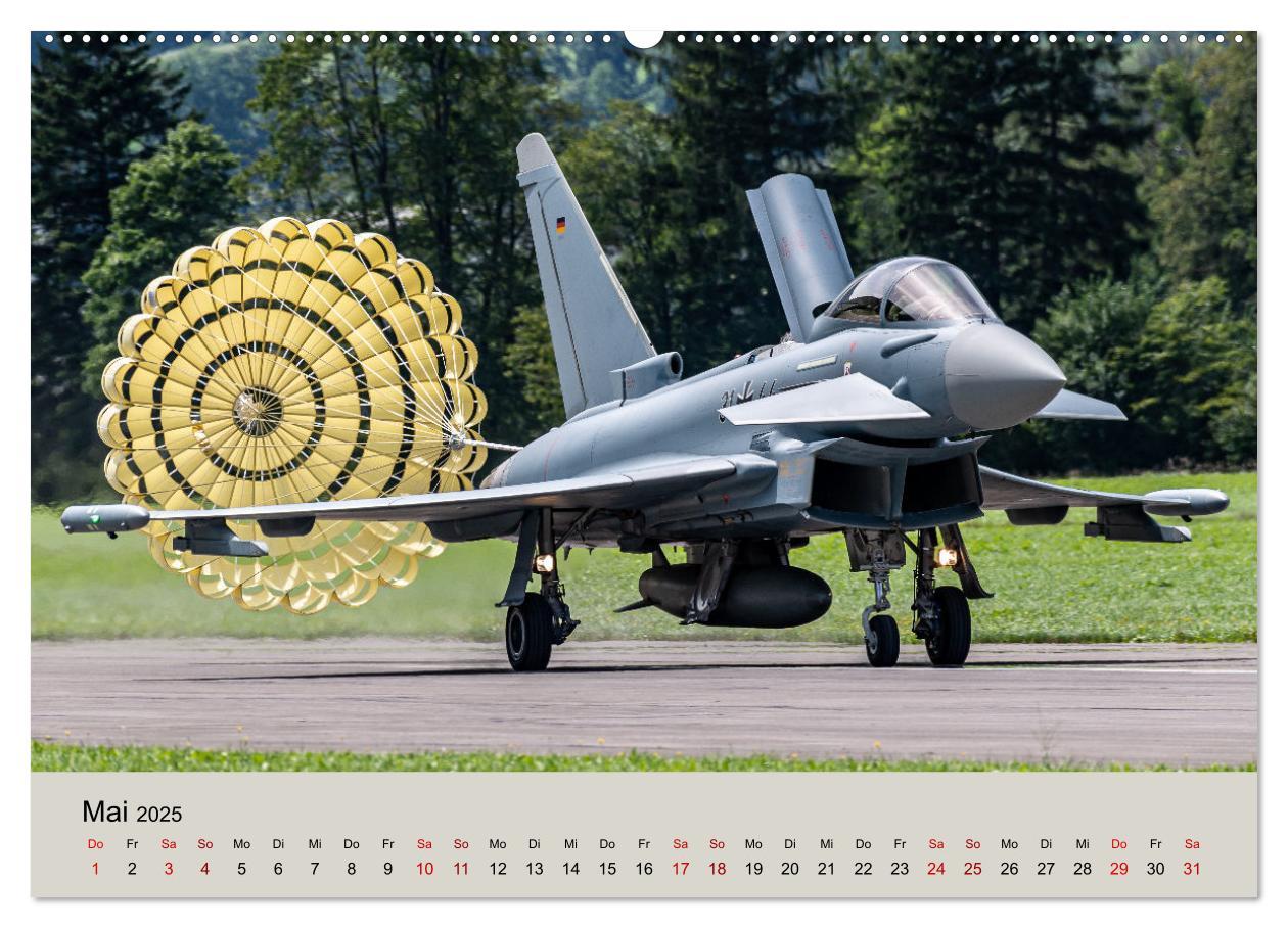 Bild: 9783435177653 | Kampfjet Eurofighter Typhoon (Wandkalender 2025 DIN A2 quer),...