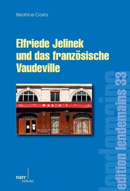 Cover: 9783823368724 | Elfriede Jelinek und das französische Vaudeville | Narr