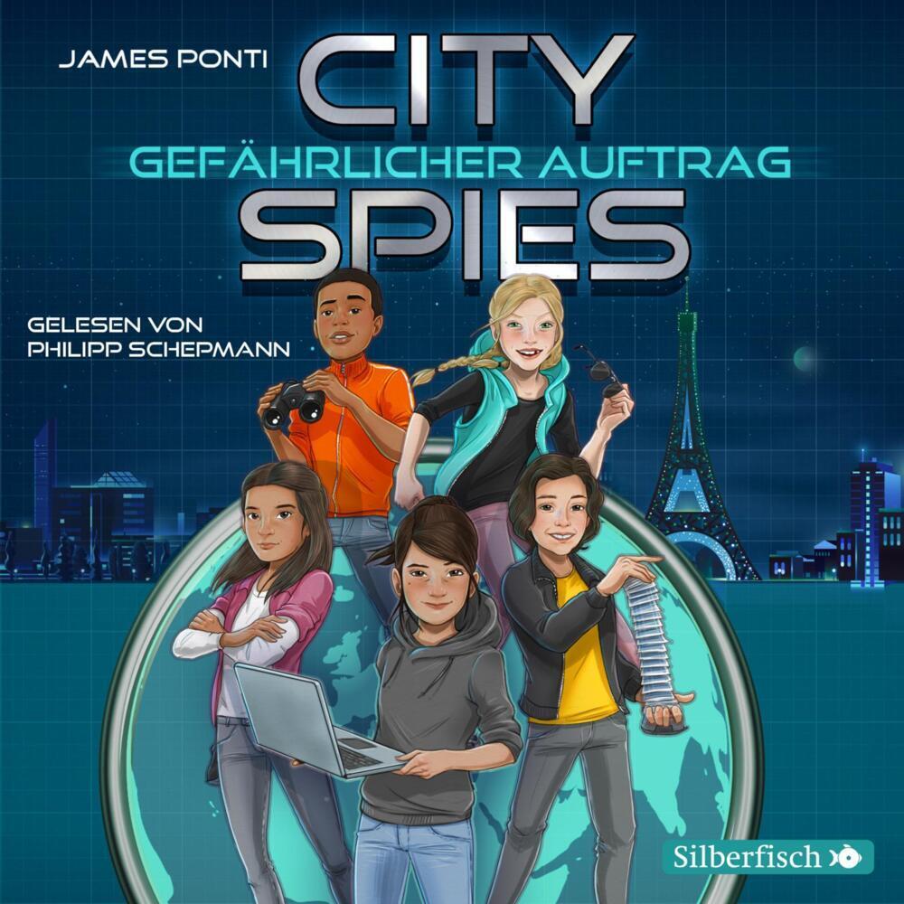 Cover: 9783745602418 | City Spies 1: Gefährlicher Auftrag, 4 Audio-CD | 4 CDs | James Ponti