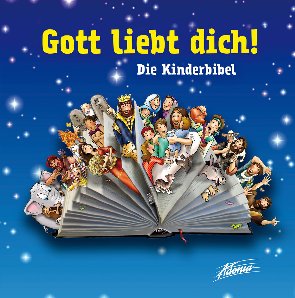 Cover: 9783037831243 | Gott liebt dich! | Die Kinderbibel | Markus Hottiger | Buch | 312 S.
