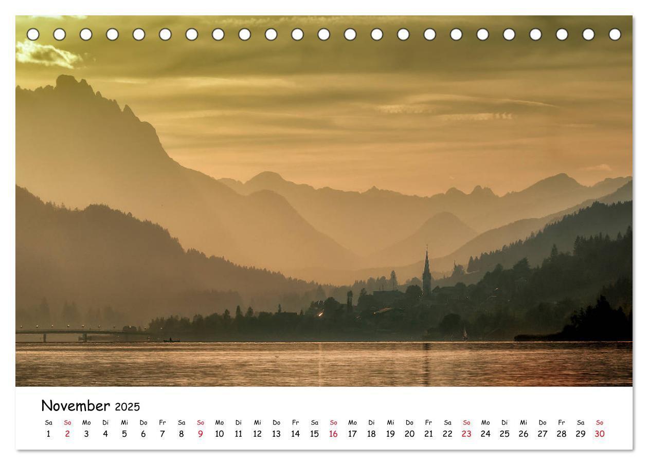 Bild: 9783435154296 | Wanderbarer Weißensee (Tischkalender 2025 DIN A5 quer), CALVENDO...