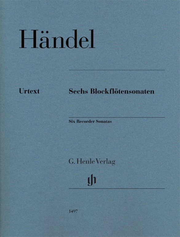 Cover: 9790201814971 | Händel, Georg Friedrich - Sechs Blockflötensonaten | Schaper (u. a.)