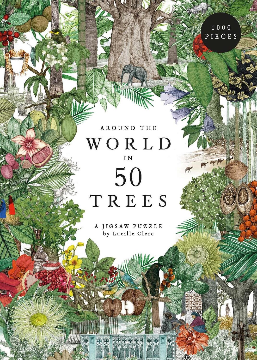 Cover: 9780857828965 | Around the World in 50 Trees 1000 Piece Puzzle | Drori (u. a.) | Spiel