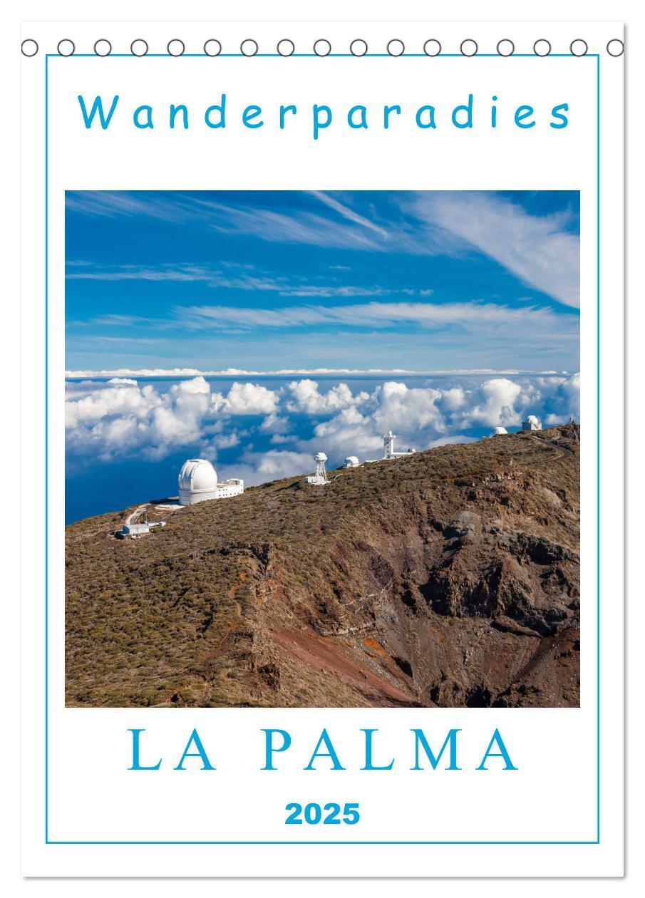 Cover: 9783435980192 | Wanderparadies La Palma (Tischkalender 2025 DIN A5 hoch), CALVENDO...