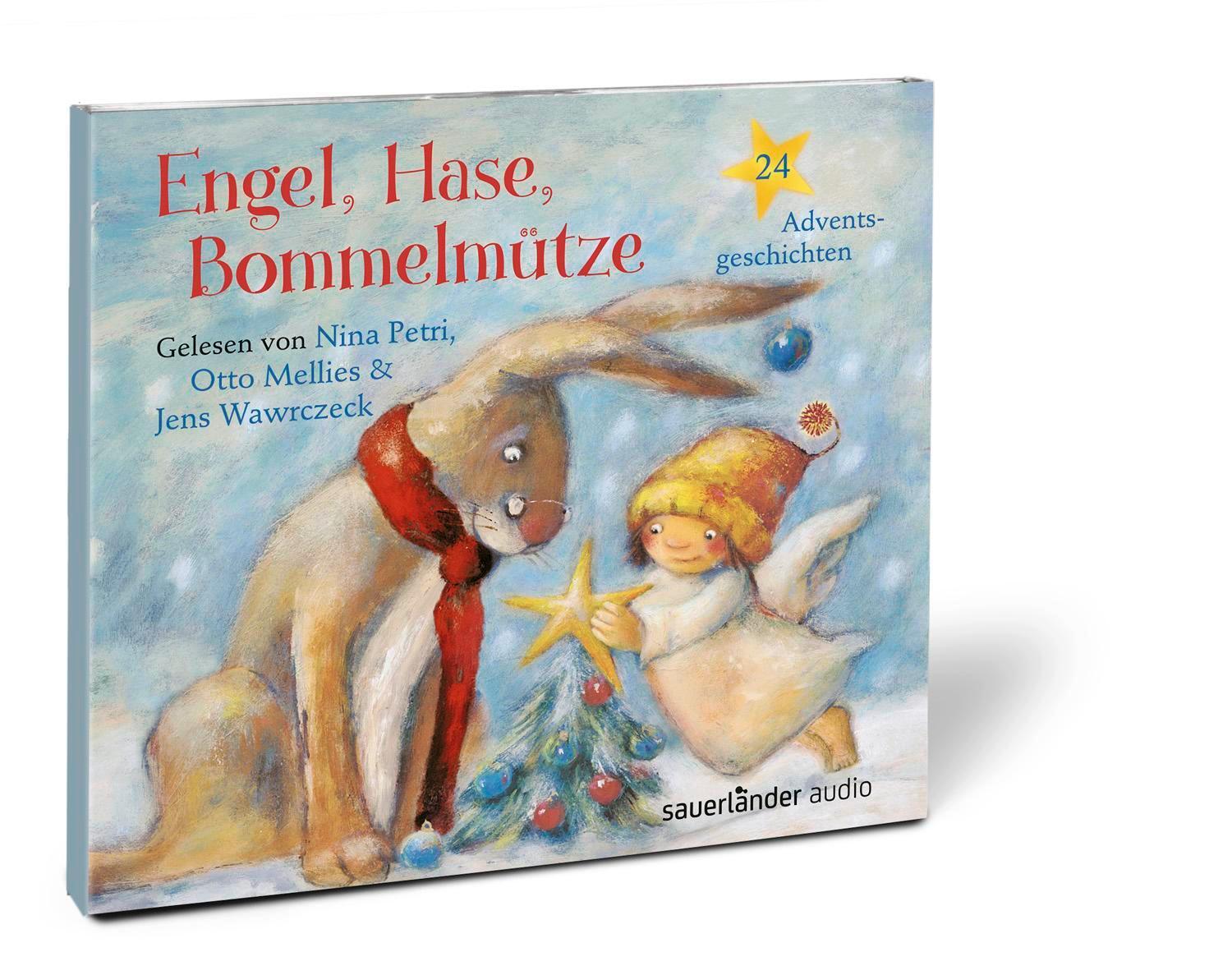 Bild: 9783839849606 | Engel, Hase, Bommelmütze | 24 Adventsgeschichten | Bolliger (u. a.)