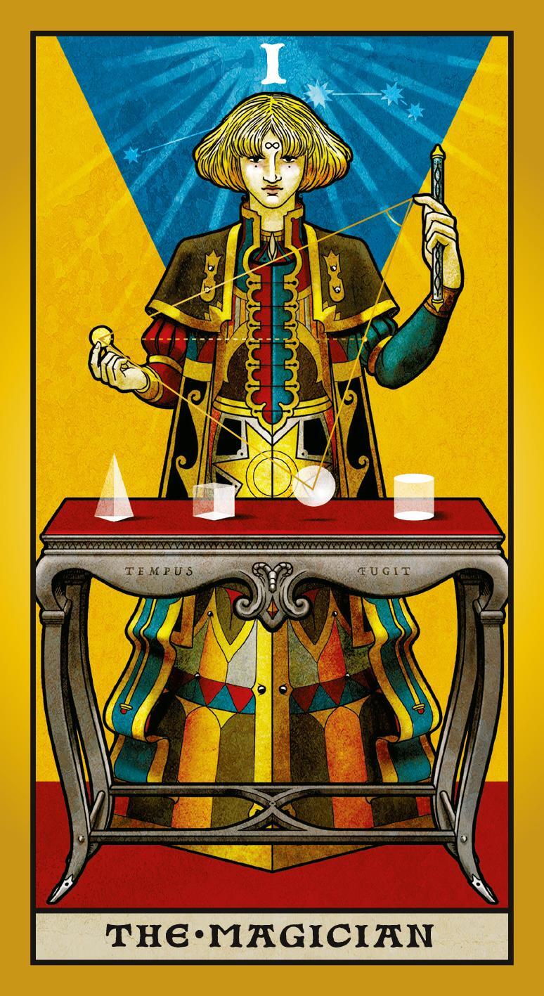 Bild: 9783038194873 | Keymaster Tarot (GB Edition) | 78 cards with instructions | Schwarz