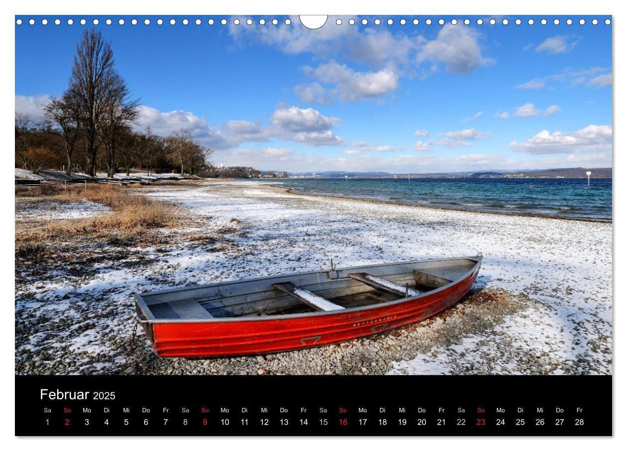 Bild: 9783435783564 | Bodensee - Uferlandschaften im schönsten Licht 2025 (Wandkalender...