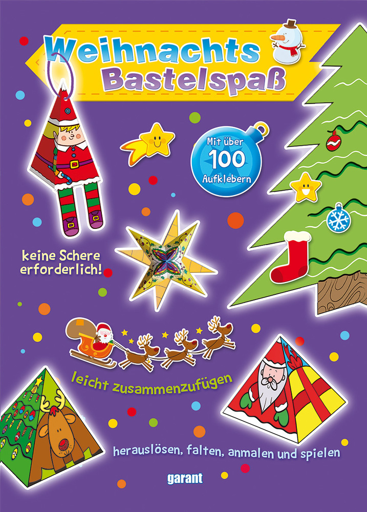 Cover: 9783735918338 | Weihnachts-Bastelspaß lila | Taschenbuch | 2018 | Garant, Renningen