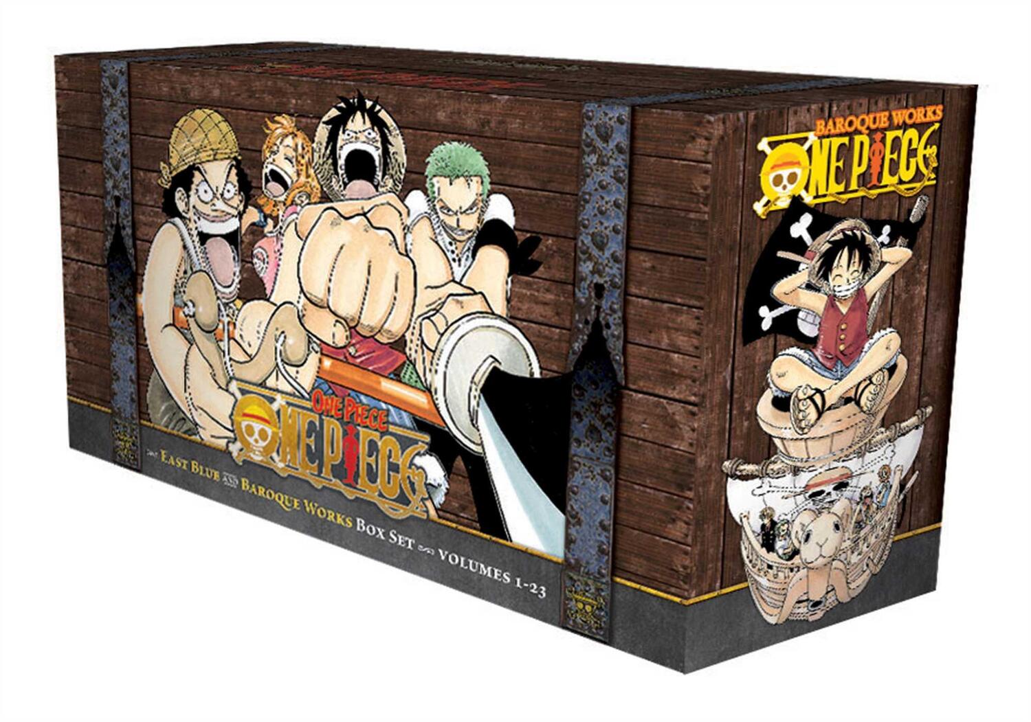 Cover: 9781421560748 | One Piece Box Set 1: East Blue and Baroque Works | Eiichiro Oda | Buch