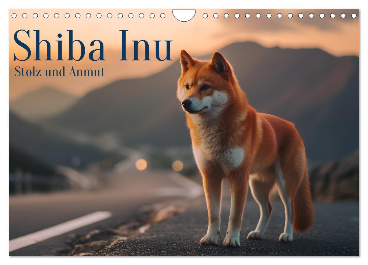 Cover: 9783383726088 | Shiba Inu - Stolz und Anmut (Wandkalender 2024 DIN A4 quer),...