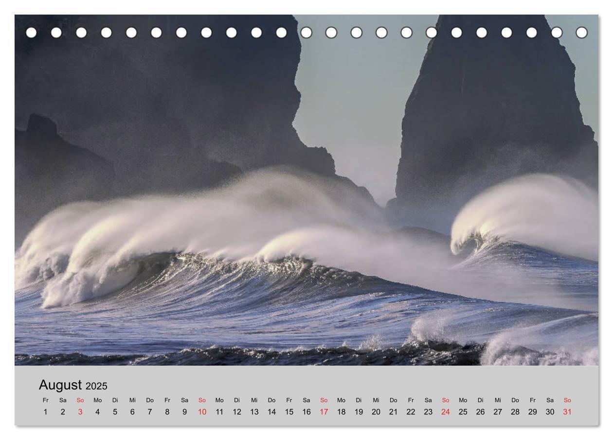 Bild: 9783435316274 | Am Meer. Sehnsucht Wasser (Tischkalender 2025 DIN A5 quer),...