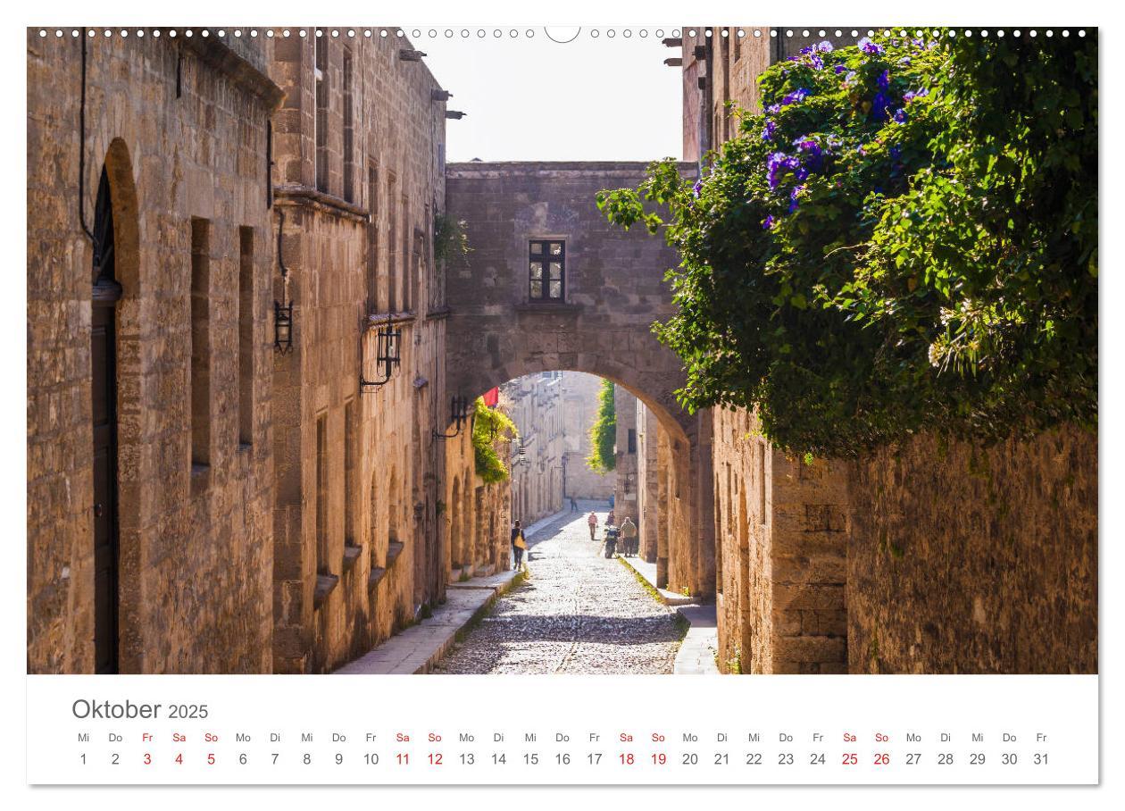 Bild: 9783435399888 | RHODOS Impressionen (Wandkalender 2025 DIN A2 quer), CALVENDO...