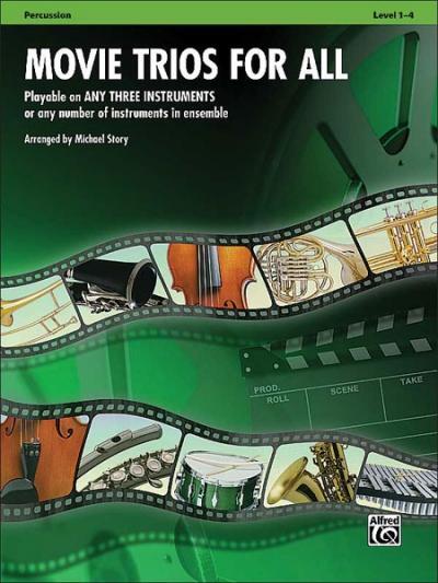 Cover: 38081373331 | Movie Trios for All: Percussion | Taschenbuch | Buch | Englisch | 2009