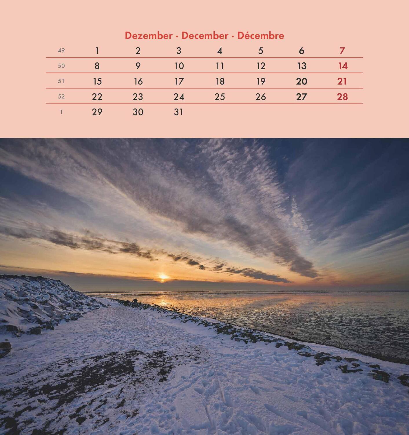 Bild: 4251732342333 | Seeblick 2025 - Postkartenkalender 16x17 cm - Sea View - zum...