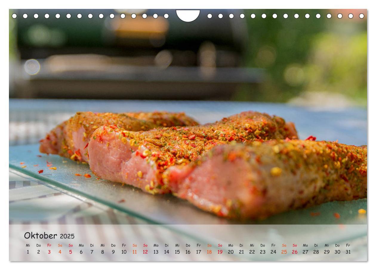 Bild: 9783435322725 | BBQ - Smoker Für Fleisch und Gemüse (Wandkalender 2025 DIN A4...