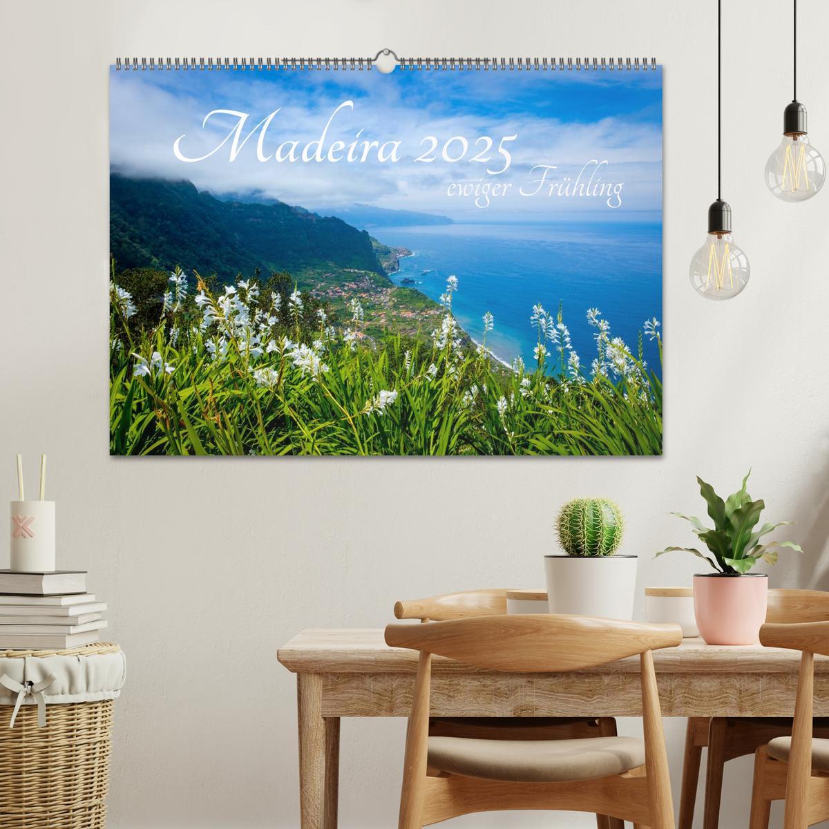 Bild: 9783435561513 | Madeira - ewiger Frühling (Wandkalender 2025 DIN A2 quer), CALVENDO...